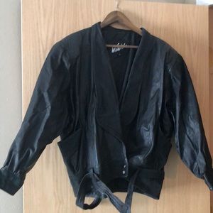 Genuine leather jacket